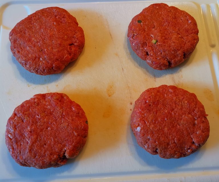 BurgerPattie ganz ohne Ei Bluis Kochwelt